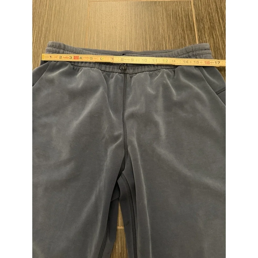 Lululemon Softstreme High-Rise Pant Regular Sz 14 Navy Straight Leg Stretch